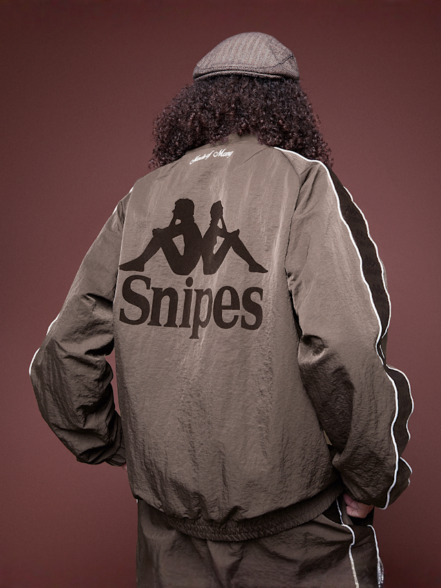 KAPPA x SNIPES, KAPPA x SNIPES Track Jacket, brown, Image 2 of 6