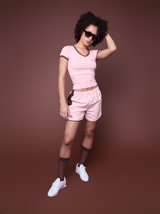 KAPPA x SNIPES, KAPPA x SNIPES Shorts, light pink, Image 5 of 5