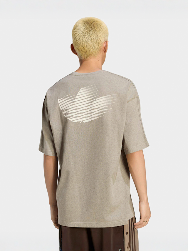 adidas Originals, Washed Oversize Tee, brown, Image 2 of 5