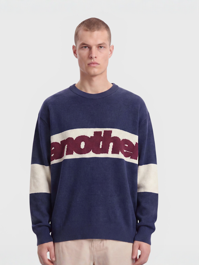 Another Cotton Lab, Another Knit Sweater, blue, Image 1 of 4