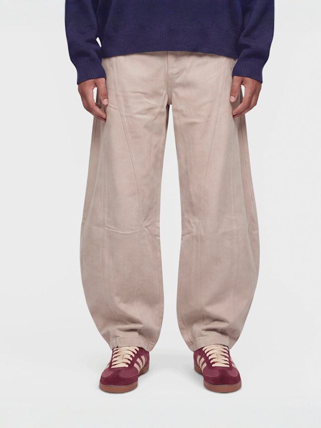 Another Cotton Lab, Another Barrel Fit Jeans, beige, Image 1 of 3