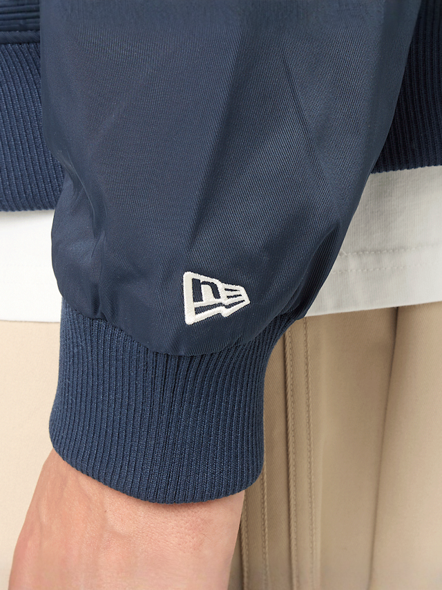 New Era, MLB Collared Jacket, blue, Image 5 of 7