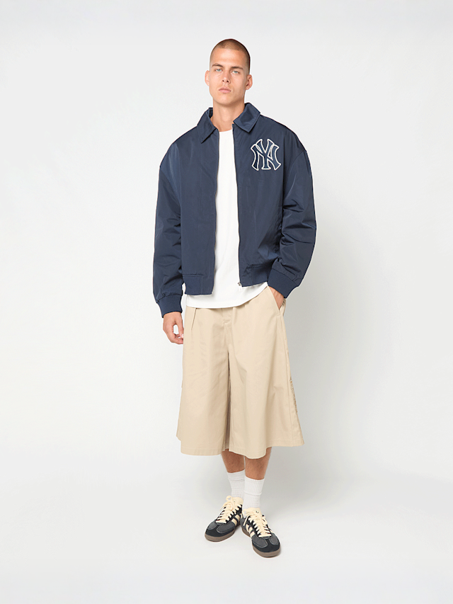 New Era, MLB Collared Jacket, blue, Image 7 of 7