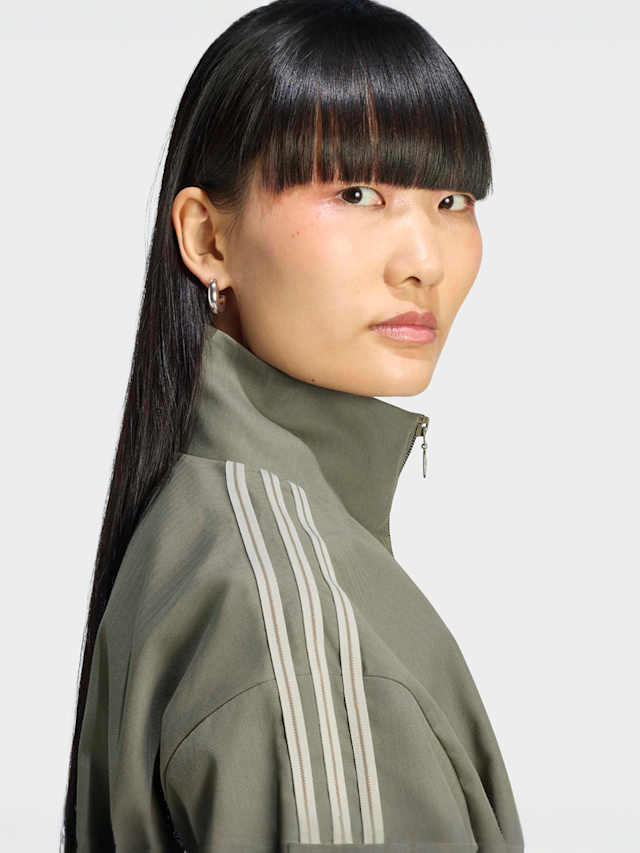 adidas Originals, Firebird Track Top, grey, Image 4 of 5