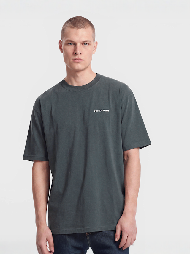 Pegador, Logo Oversized Tee, green, Image 1 of 4