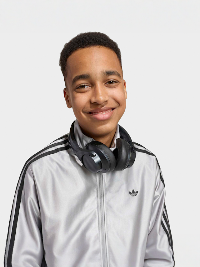 adidas Originals, Firebird Metal Tracktop, grey, Image 4 of 5