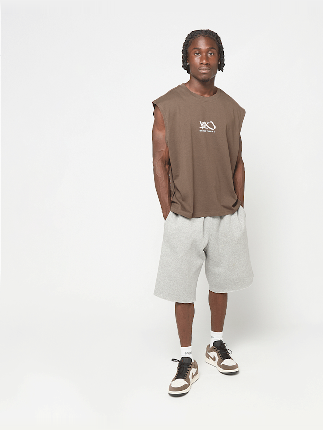 K1X, Tag Logo Sleeveless Tee, brown, Image 4 of 4