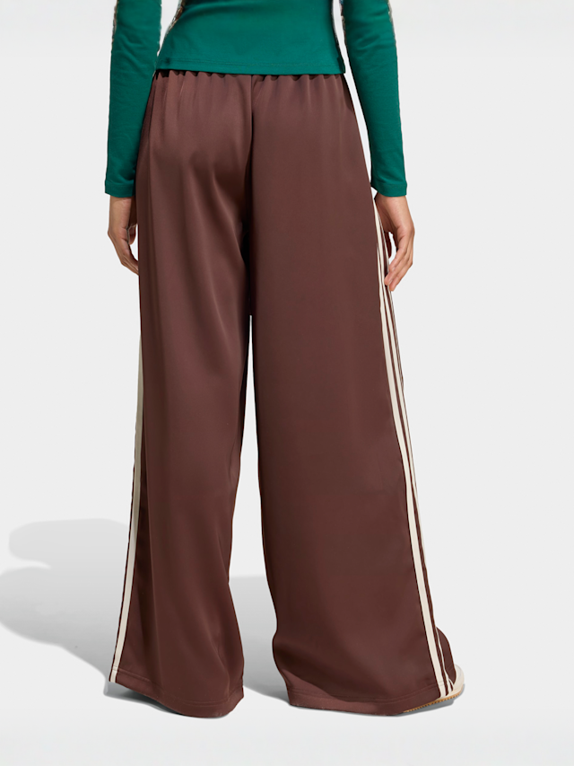 adidas Originals, Adicolor Track Pants Satin Wide Leg, brown, Image 2 of 5