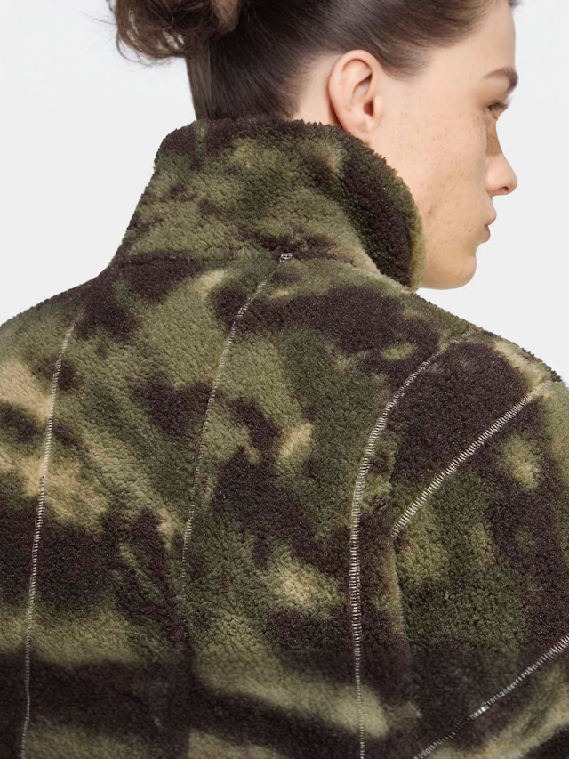 adidas Originals, Camo Polarfleece Track Top, camouflage, Image 4 of 5