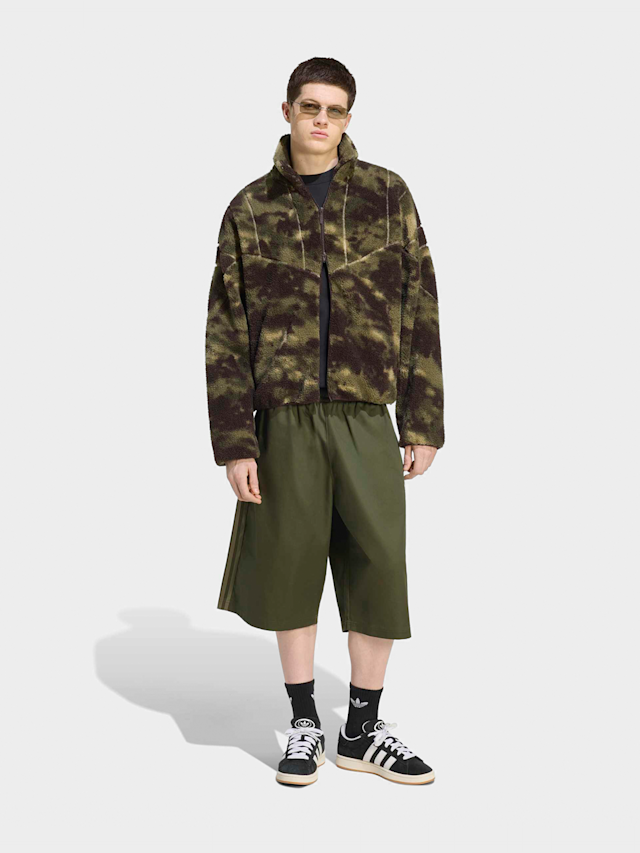 adidas Originals, Camo Polarfleece Track Top, camouflage, Image 5 of 5