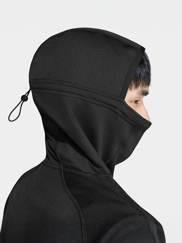 adidas Originals, Balaklava Hoodie, black, Image 4 of 5