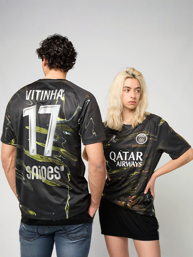 Jordan, Vitinha / No. 17 / PSG Jordan Night Edition Stadium 2025/26, black, Image 1 of 6