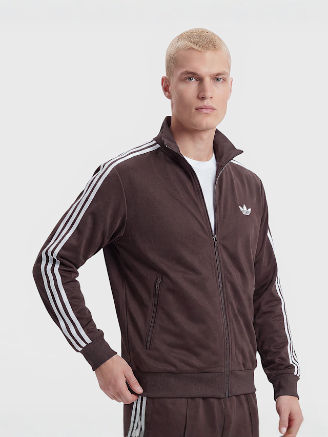 adidas Originals, Classics Track Top, brown, Image 1 of 4