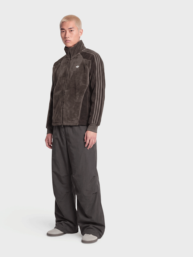 adidas Originals, Winter Fleece Jacket, brown, Image 4 of 4