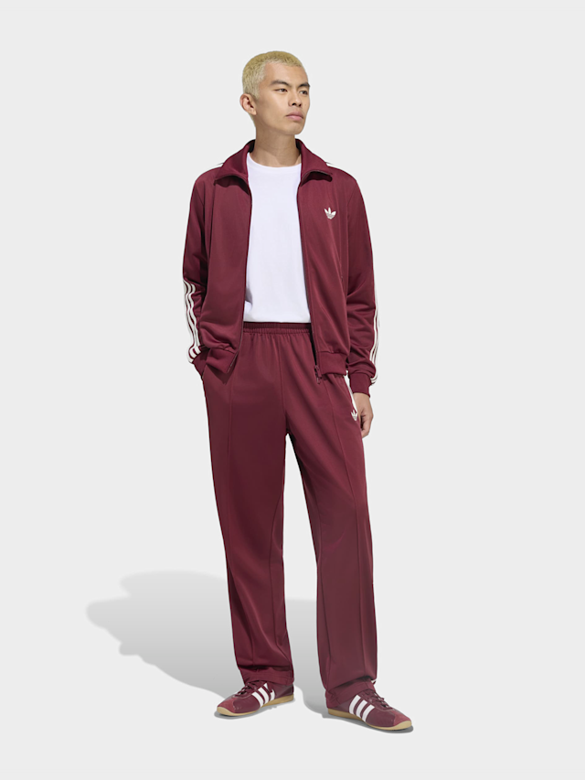 adidas Originals, Firebird Adicolor Baggy Fit Trackpants, red, Image 5 of 5