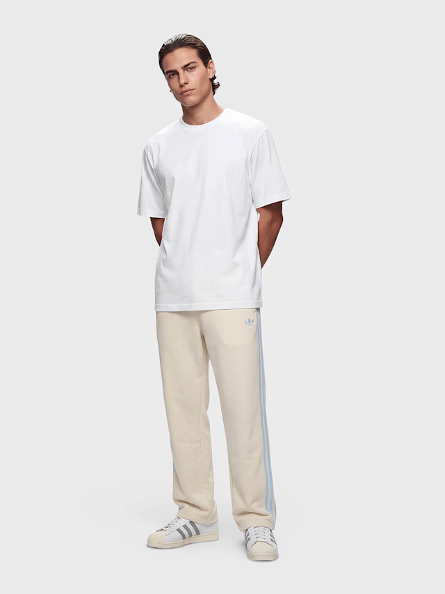 adidas Originals, Graphic Fleece Open Hem Pant, beige, Image 4 of 4