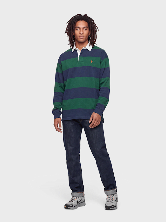 Polo Ralph Lauren, STFHERITAGE-FULL LENGTH-STRAIGHT east ham, blue, Image 4 of 4