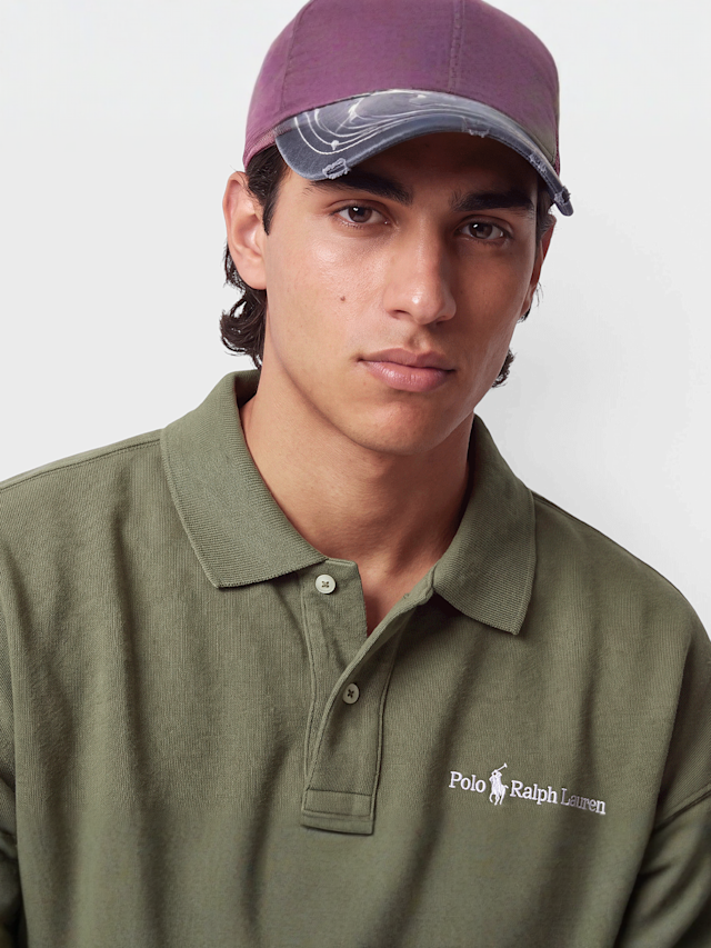 Polo Ralph Lauren, LSKCRFM15-LONG SLEEVE-SWEATSHIRT cruise olive, green, Image 3 of 4