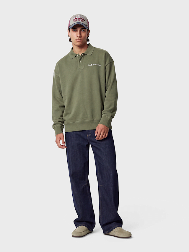 Polo Ralph Lauren, LSKCRFM15-LONG SLEEVE-SWEATSHIRT cruise olive, green, Image 4 of 4