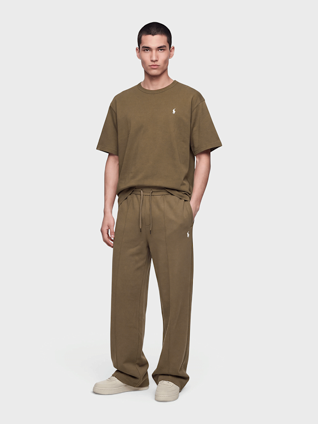 Polo Ralph Lauren, KNIT-WIDE LEG-PANTS luggage brown/c1730, brown, Image 4 of 4