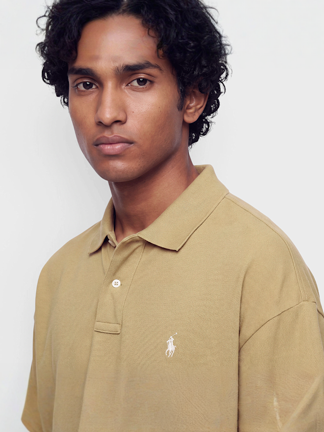 Polo Ralph Lauren, Knit Polo, beige, Image 3 of 4