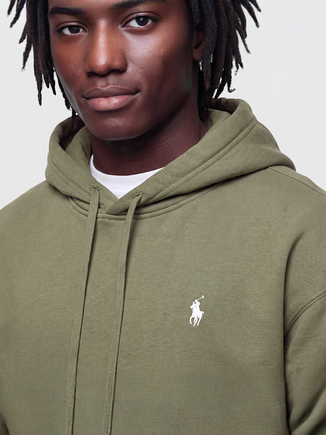 Polo Ralph Lauren, LSPOHOODM11-LONG SLEEVE-SWEATSHIRT cruise olive, green, Image 3 of 4