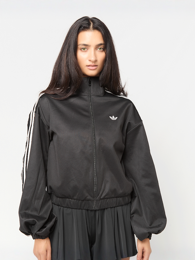 adidas Originals, Lace Oversized Tracktop, black, Image 1 of 6