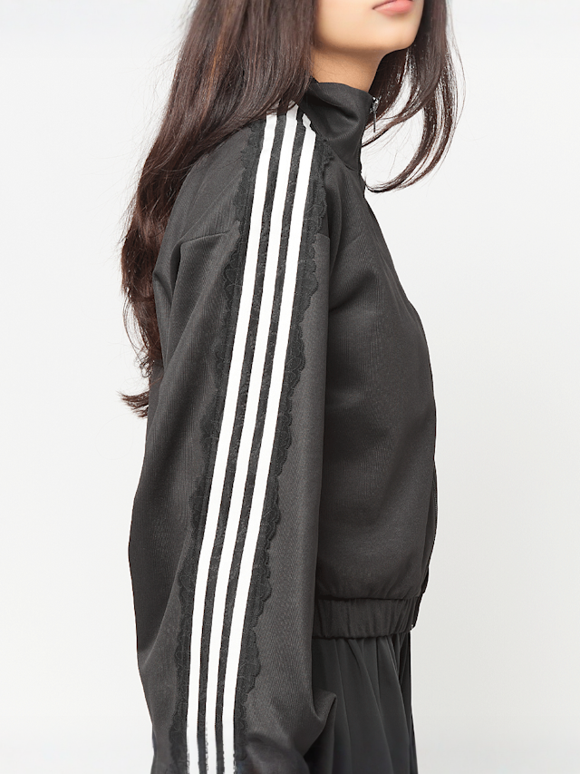 adidas Originals, Lace Oversized Tracktop, black, Image 5 of 6