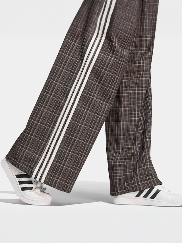 adidas Originals, Loose Check Trackpant, brown, Image 4 of 5