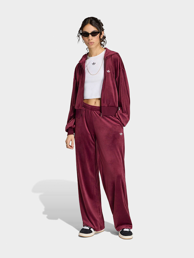 adidas Originals, Essentials Velvet Pant, Red, Image 5 of 5