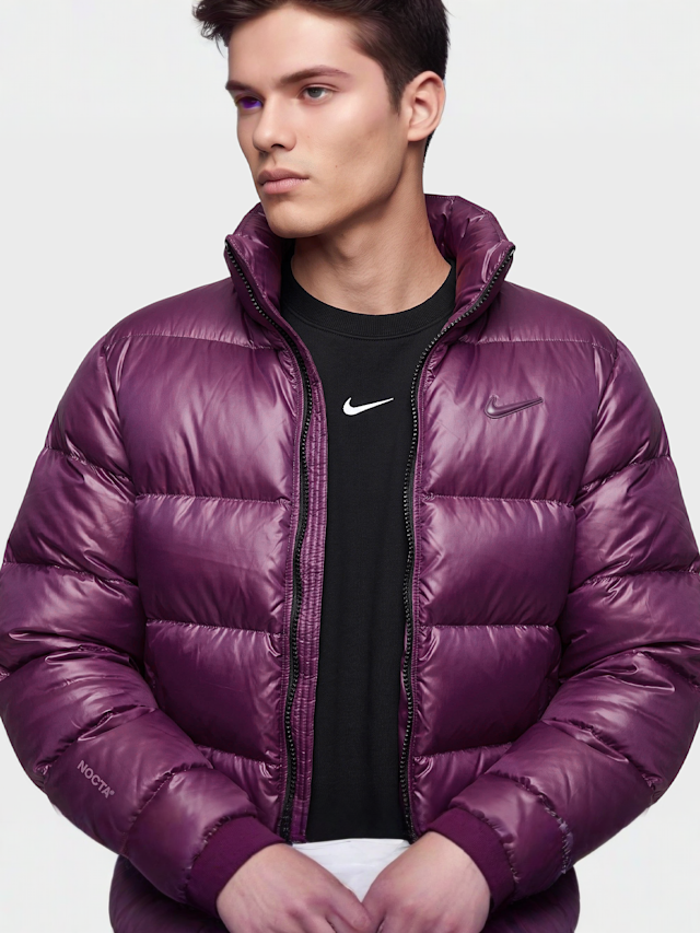 Nike, NRG CS Puffer Jacket, purple, Image 3 of 4