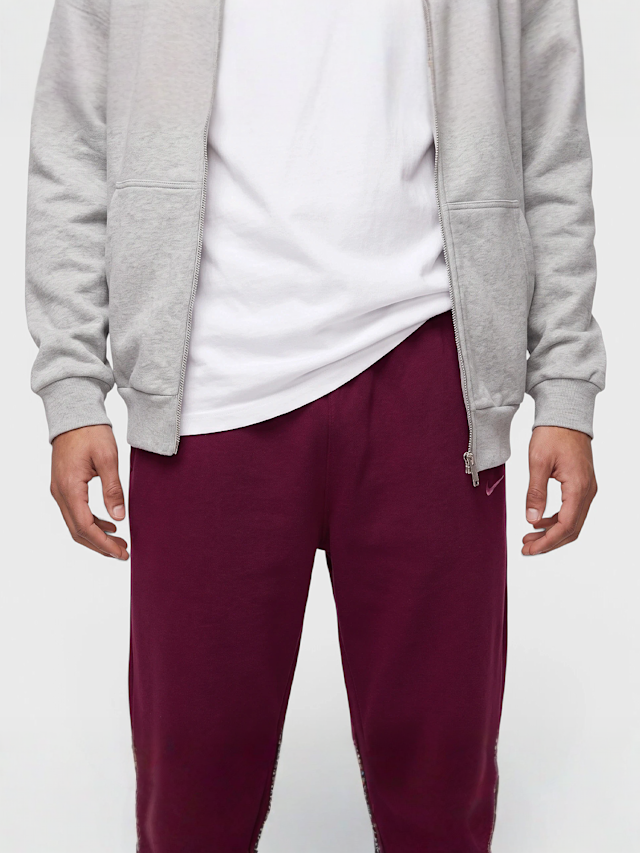 Nike, NRG Nocta CS Open Hem Fleece Pant, Red, Image 3 of 4
