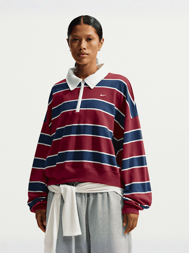 Nike, Sportswear 1/4-Zip Sweatshirt, blue, Image 1 of 6