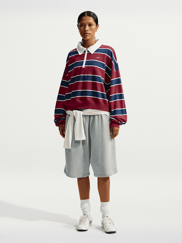 Nike, Sportswear 1/4-Zip Sweatshirt, blue, Image 6 of 6