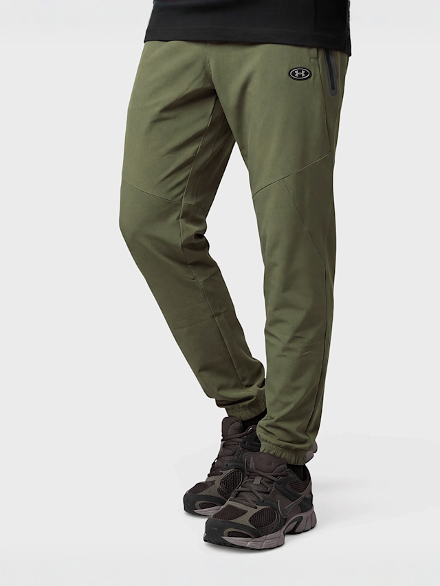 Under Armour, Utility Woven Winterized Pant, green, Image 1 of 4