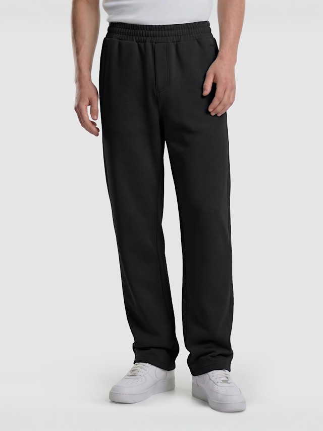 Urban Classics, Heavy Scuba Basic Trackpants, grey, Image 1 of 3