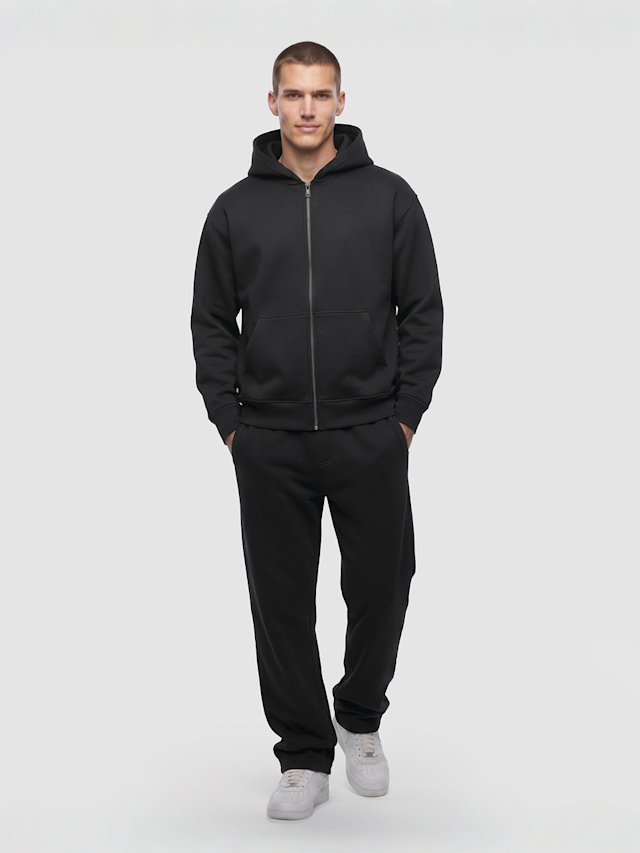 Urban Classics, Heavy Scuba Basic Trackpants, grey, Image 3 of 3