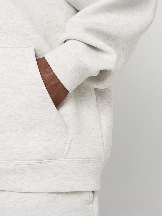 Urban Classics, Heavy Scuba Zip Hoody, grey, Image 3 of 4