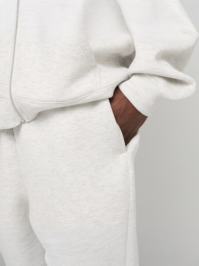Urban Classics, Heavy Scuba Basic Trackpants, grey, Image 3 of 4