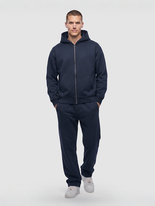 Urban Classics, Heavy Scuba Basic Trackpants, blue, Image 3 of 3