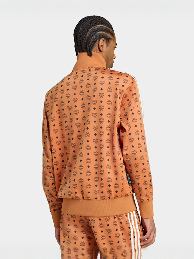 adidas Originals, adidas x FC Bayern x MCM Track Top, Orange, Image 2 of 4