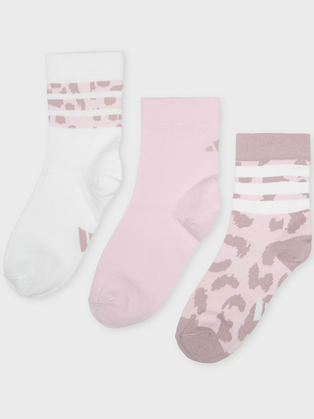 adidas Originals, 3 PACK - YG Leo, Pink, Image 1 of 2