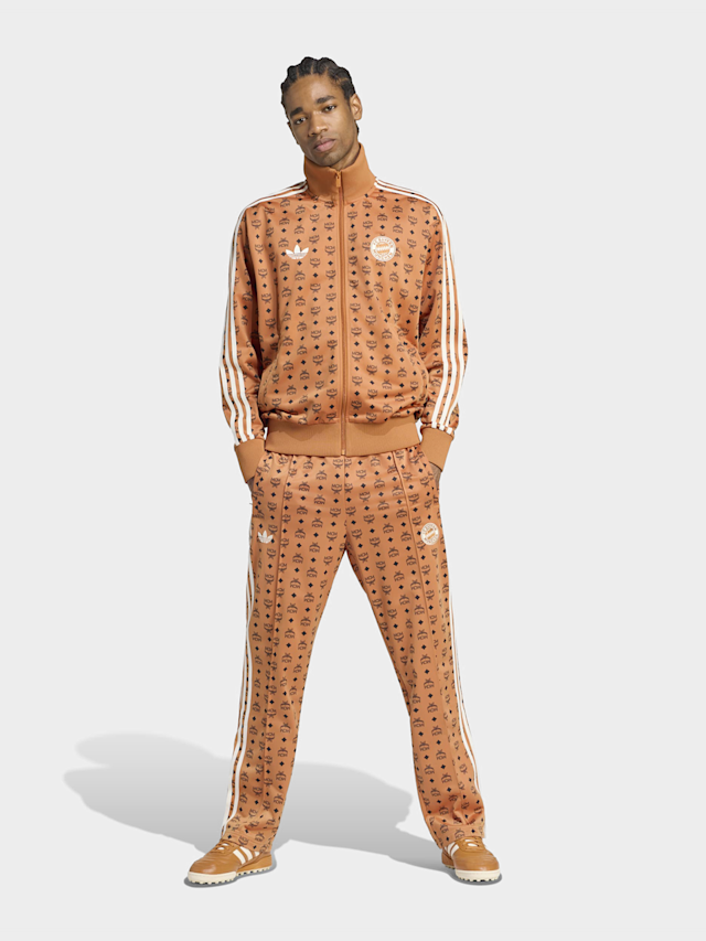 adidas Originals, adidas x FC Bayern x MCM Track Pant, Orange, Image 5 of 5