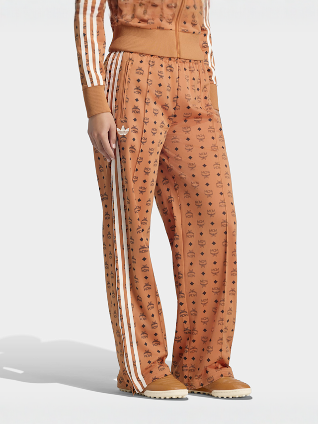 adidas Originals, adidas x FC Bayern x MCM Track Pant, Orange, Image 1 of 4