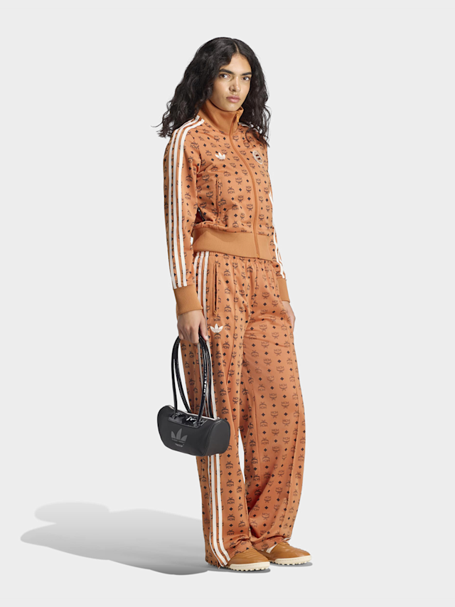 adidas Originals, adidas x FC Bayern x MCM Track Pant, Orange, Image 4 of 4