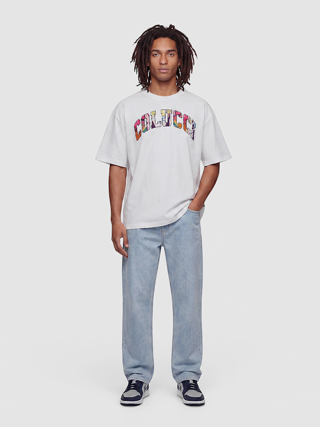 Colucci, Logo T-Shirt College, white, Image 4 of 4