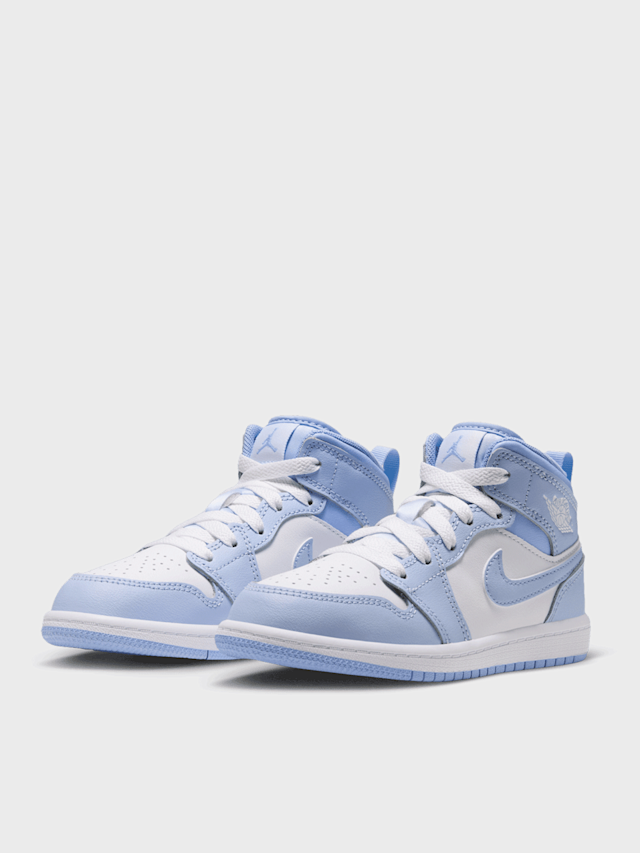 Jordan, Jordan 1 Mid Children, blue, Image 3 of 8