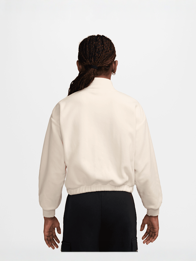 Nike, Sportswear Fleece Cozy Longsleeve Top, beige, Image 2 of 3