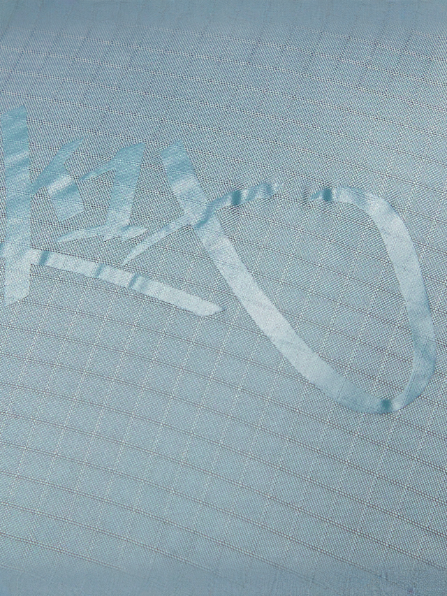 K1X, Tag Logo Shiny Puffer, blue, Image 5 of 7