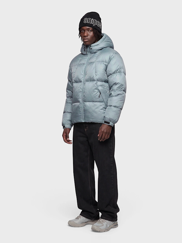 K1X, Tag Logo Shiny Puffer, blue, Image 7 of 7